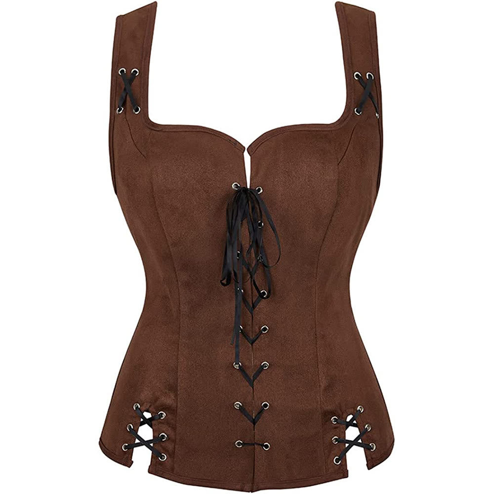 WorldNorse Rune Stitched Tapered Costume Waistcoat - image 10