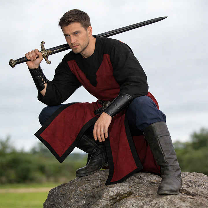 WorldNorse Norse Split Hem Woven Tunic Costume Robe - image 12