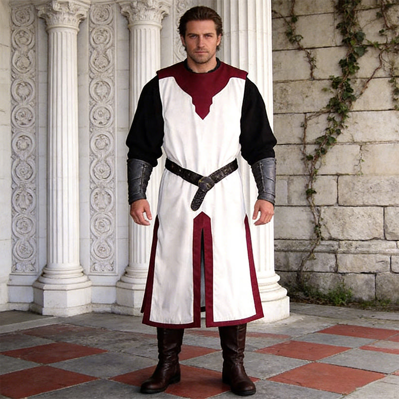 WorldNorse Norse Split Hem Woven Tunic Costume Robe - image 25