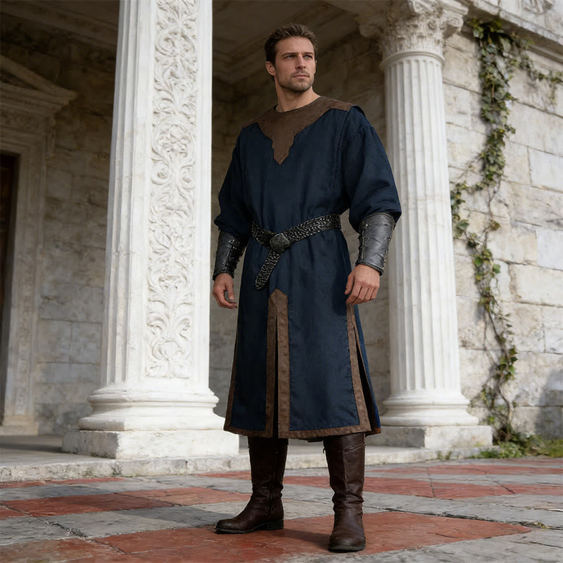 WorldNorse Norse Split Hem Woven Tunic Costume Robe - image 3