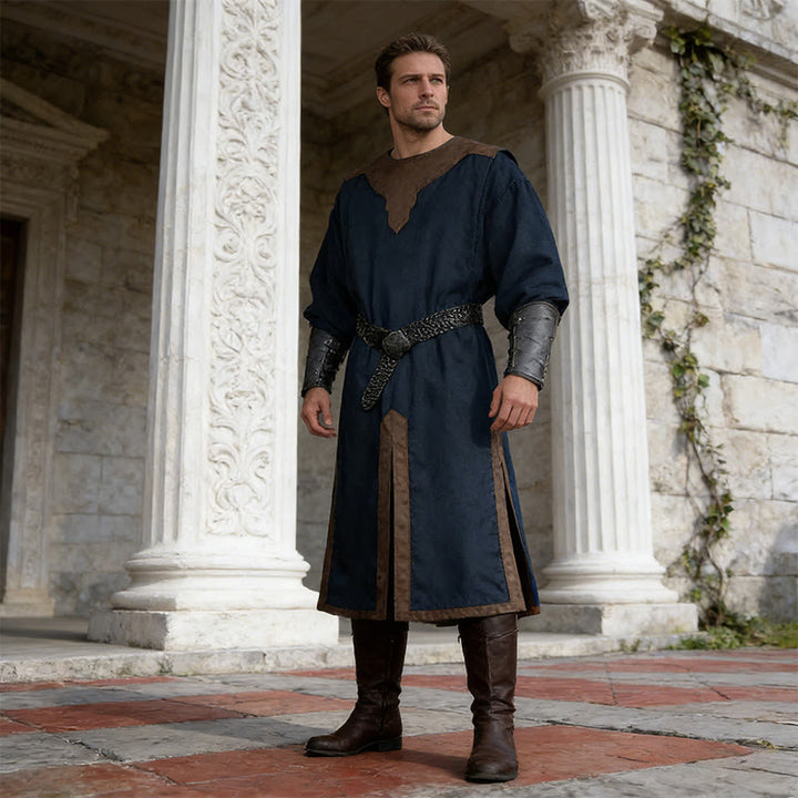 WorldNorse Norse Split Hem Woven Tunic Costume Robe - image 3