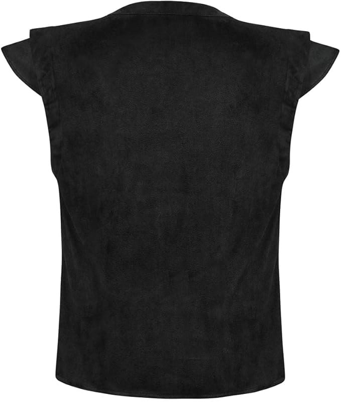 WorldNorse Viking Sueded Lace Up Tunic Costume Waistcoat - image 11