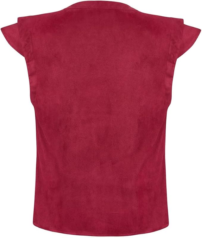 WorldNorse Viking Sueded Lace Up Tunic Costume Waistcoat - image 46