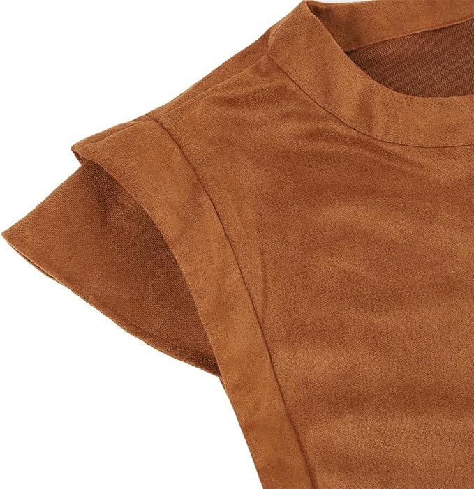 WorldNorse Viking Sueded Lace Up Tunic Costume Waistcoat - image 20