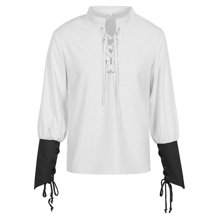 WorldNorse Norse Merchant Sash Tunic Vest Costume Set - White Shirt - US/UK/AU44，EU54 (2XL) - image 7