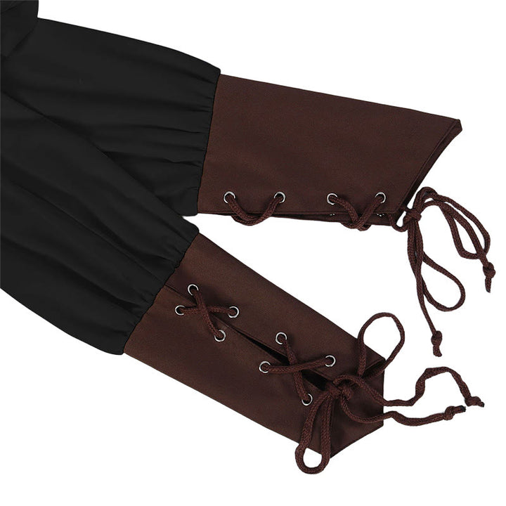 WorldNorse Norse Merchant Sash Tunic Vest Costume Set - image 14