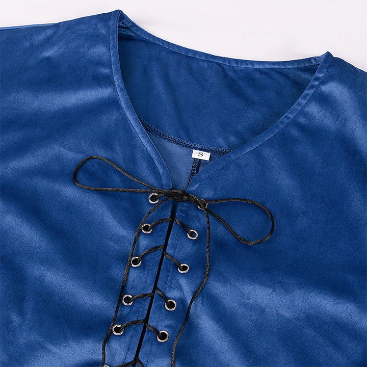 WorldNorse Norse Merchant Sash Tunic Vest Costume Set - image 17