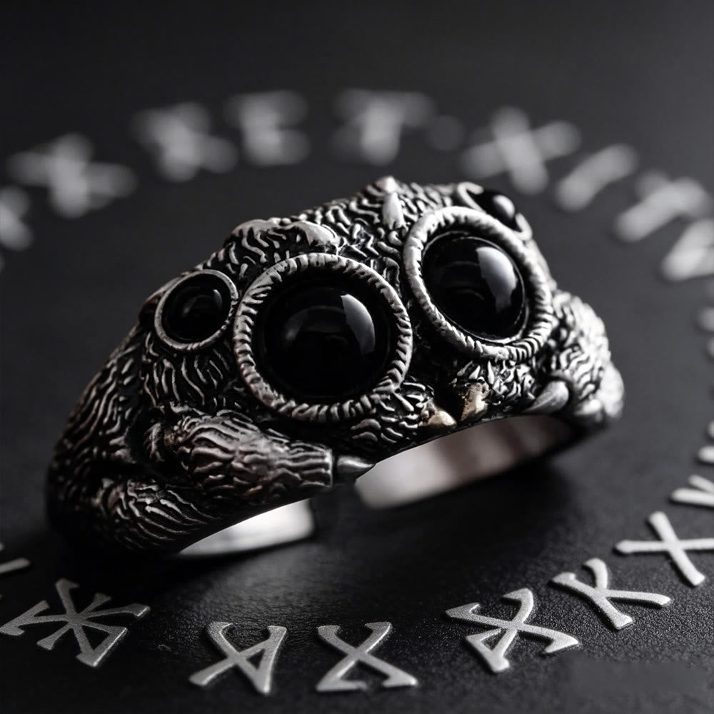 FREE Today: Jumping Spider Ring - Retro Silver - image 1