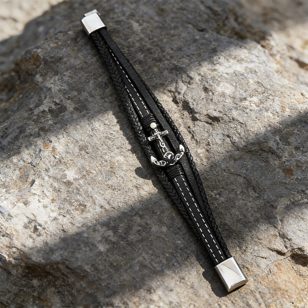 WorldNorse Seafarer Steel Anchor Bracelet - image 3