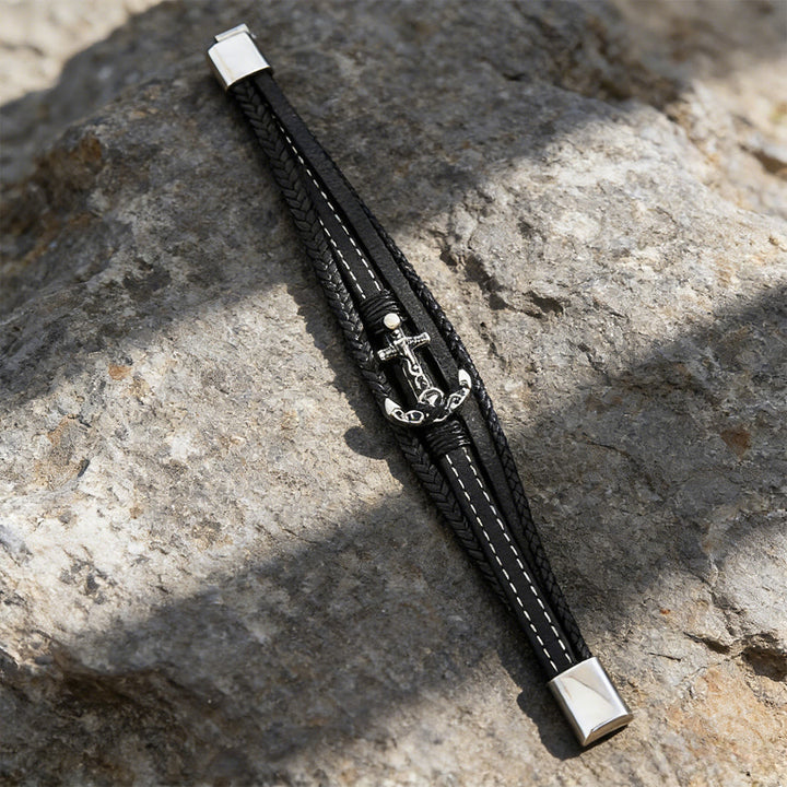 WorldNorse Seafarer Steel Anchor Bracelet - image 3