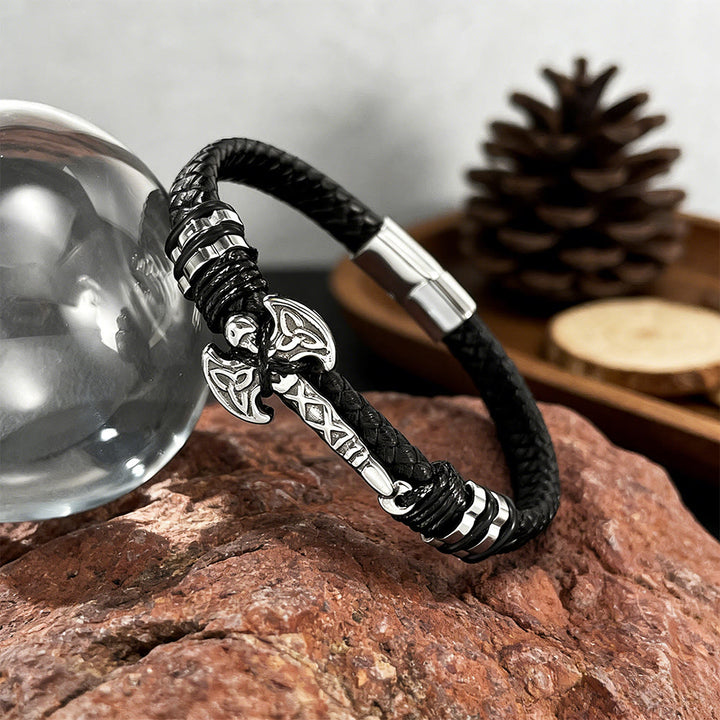 WorldNorse Battle Axe Woven Bracelet - image 3