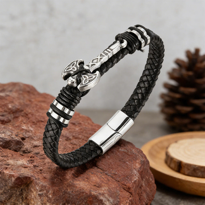 WorldNorse Battle Axe Woven Bracelet - image 2