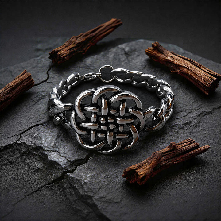 WorldNorse Viking Celtic Knot Stainless Steel Bracelet  - D - image 6