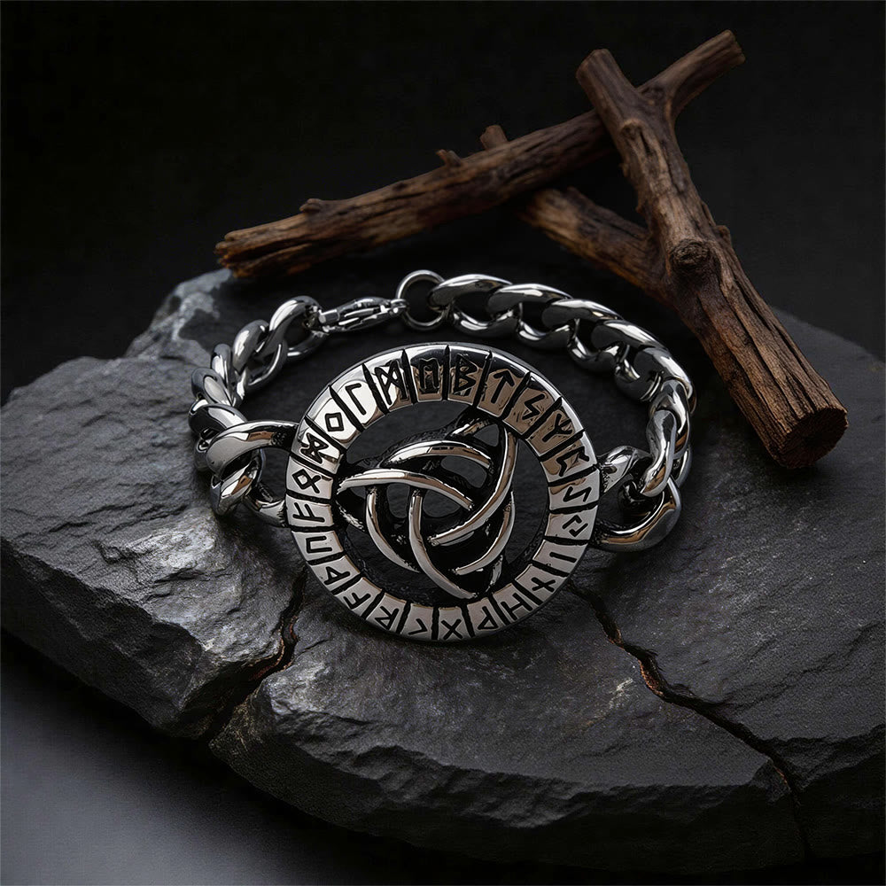 WorldNorse Viking Celtic Knot Stainless Steel Bracelet  - image 1