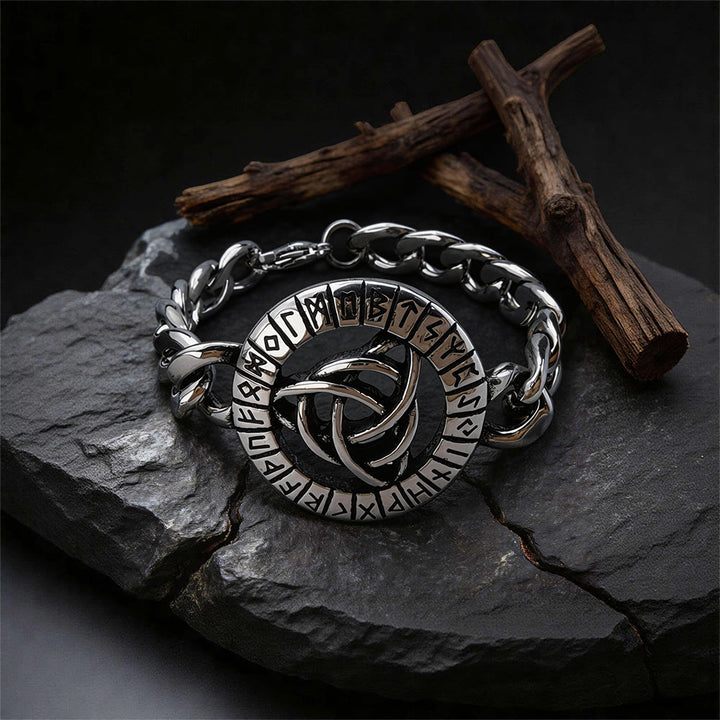 WorldNorse Viking Celtic Knot Stainless Steel Bracelet  - image 1