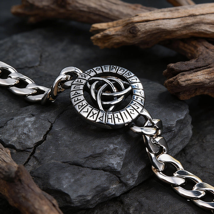 WorldNorse Viking Celtic Knot Stainless Steel Bracelet  - image 2