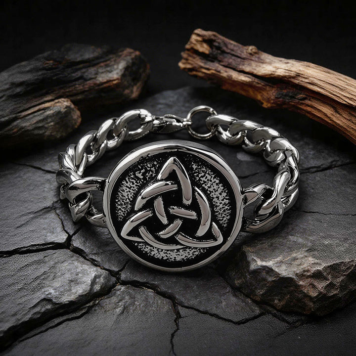 WorldNorse Viking Celtic Knot Stainless Steel Bracelet  - C - image 5