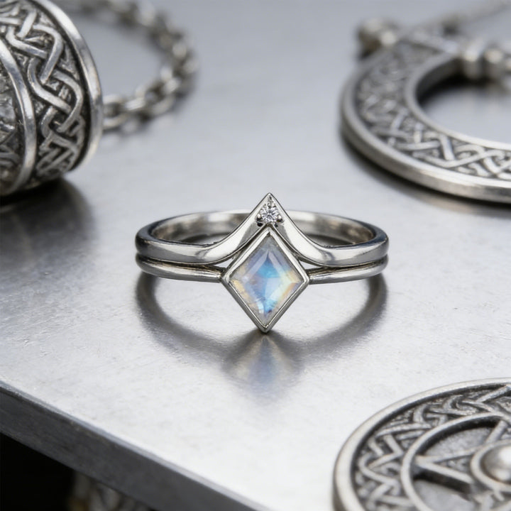 FREE Today: Luminous Prism Moonstone Ring - image 3