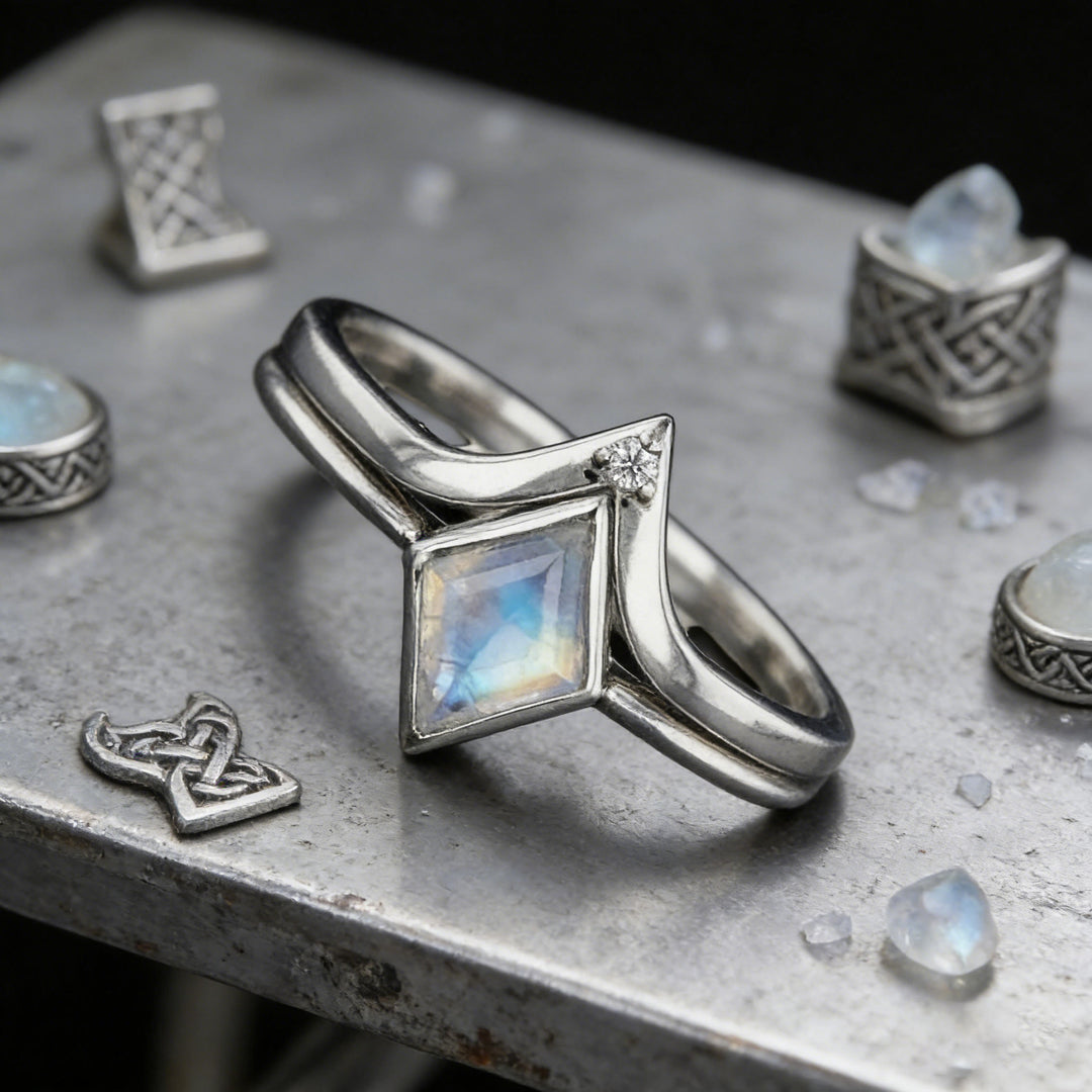 FREE Today: Luminous Prism Moonstone Ring - image 2