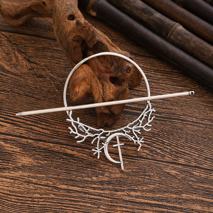 WorldNorse Crescent Branch Frame Hairpin - Hairpin - image 0