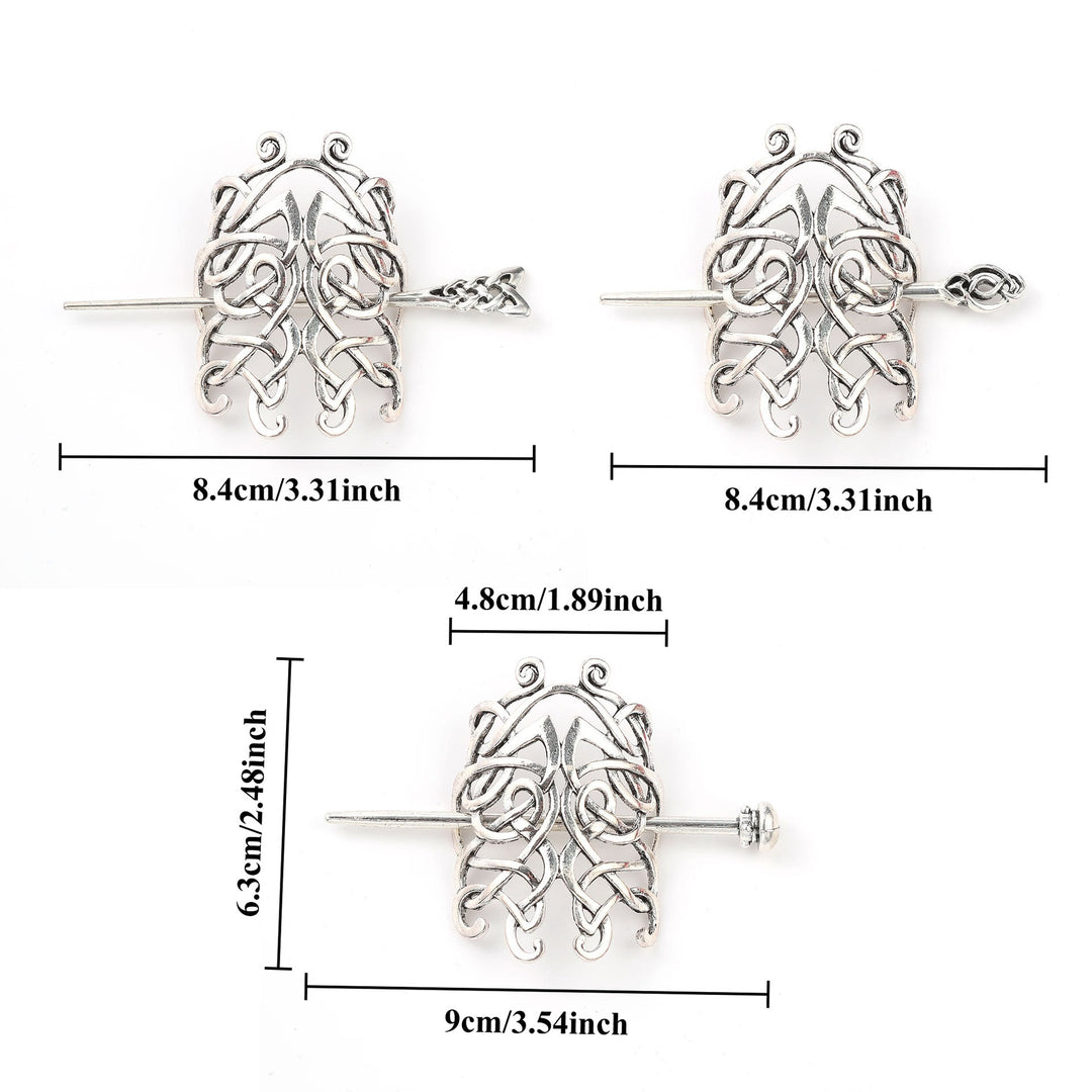 WorldNorse Celtic Knot Vine Hairpin - image 3