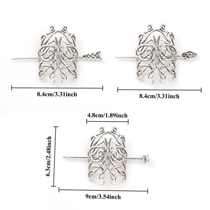 WorldNorse Celtic Knot Vine Hairpin - image 3