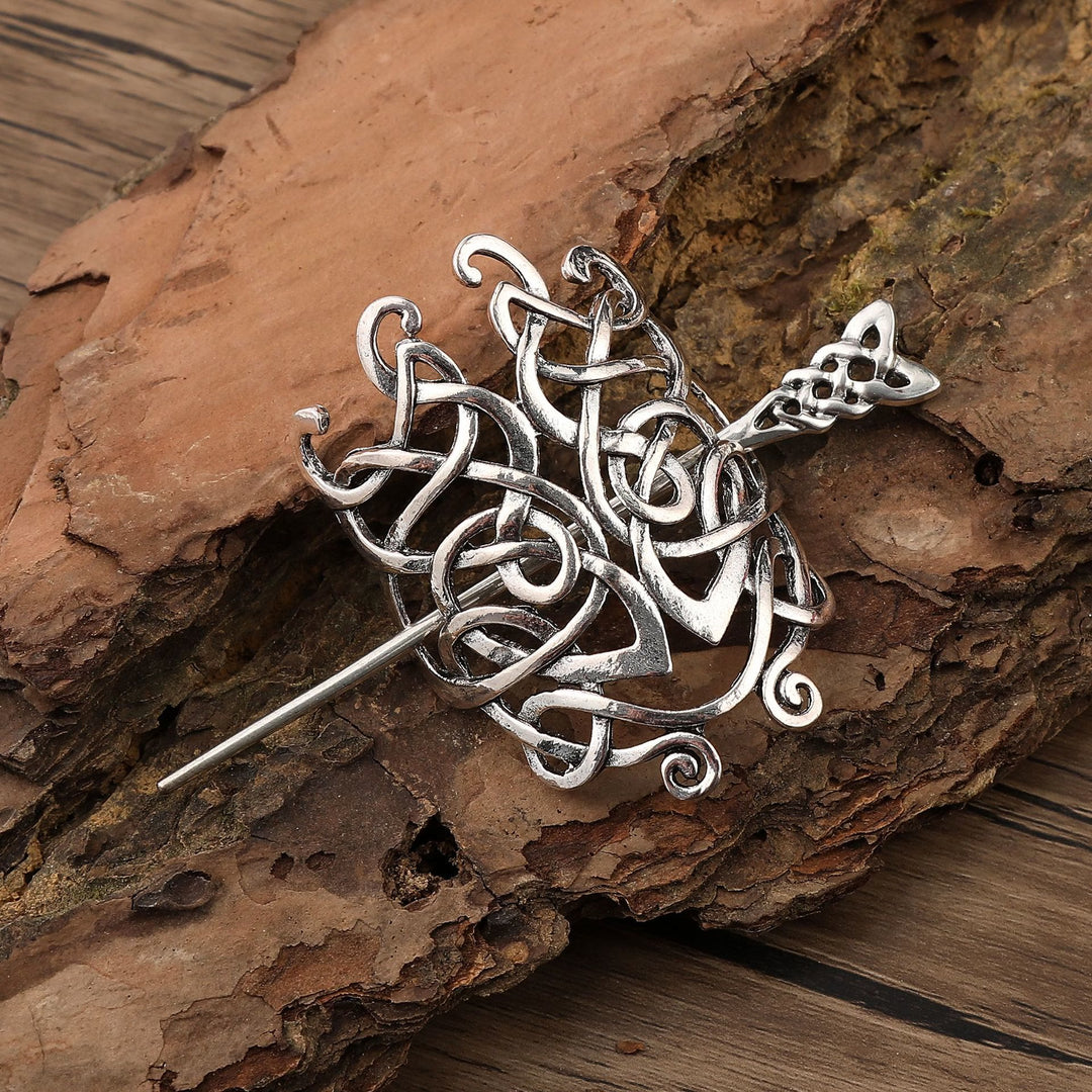 WorldNorse Celtic Knot Vine Hairpin - Knot - image 2