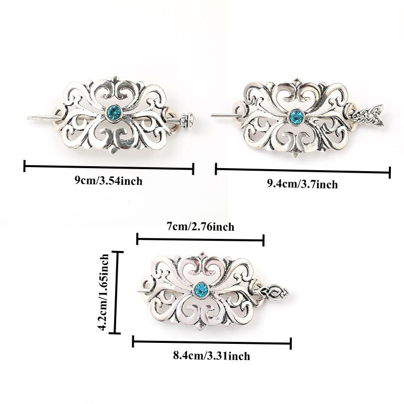 WorldNorse Viking Ornate Gemstone Hairpin - image 3