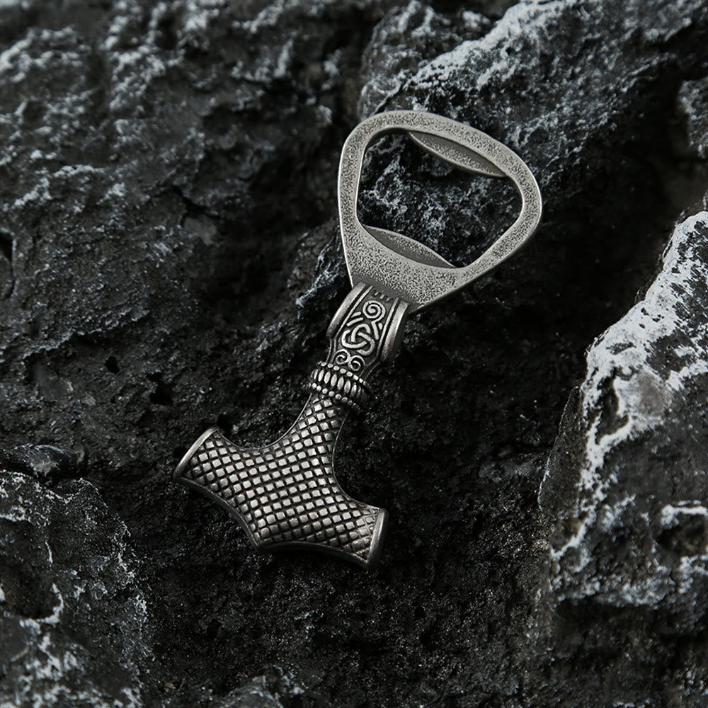 WorldNorse Viking Thor's Hammer Bottle Opener - image 2