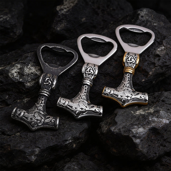 WorldNorse Viking Thor's Hammer Bottle Opener - image 9