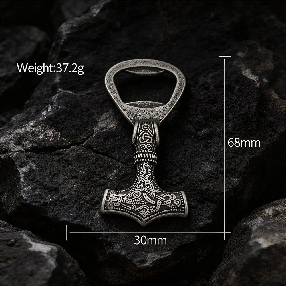 WorldNorse Viking Thor's Hammer Bottle Opener - image 5