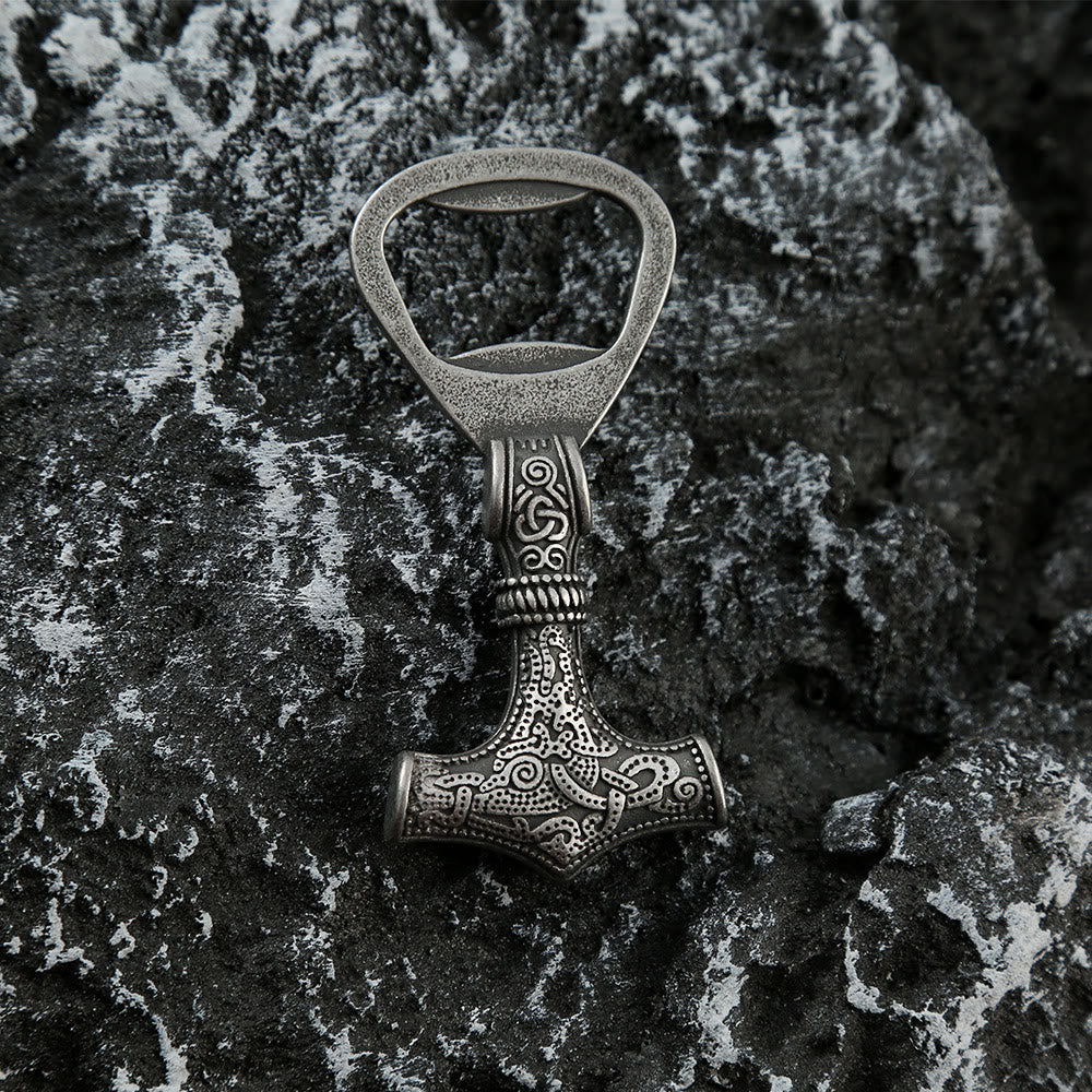 WorldNorse Viking Thor's Hammer Bottle Opener - image 4