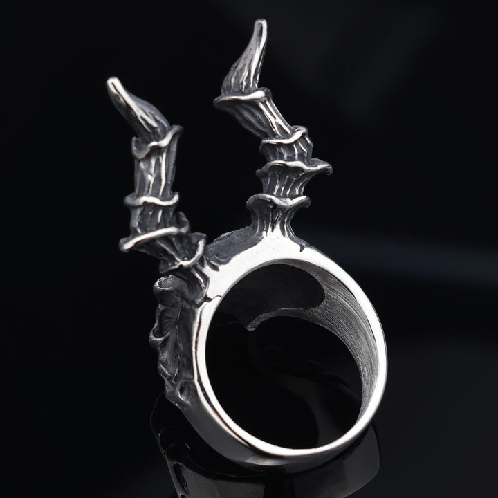 WorldNorse Occult Skull Candle Ring - image 4