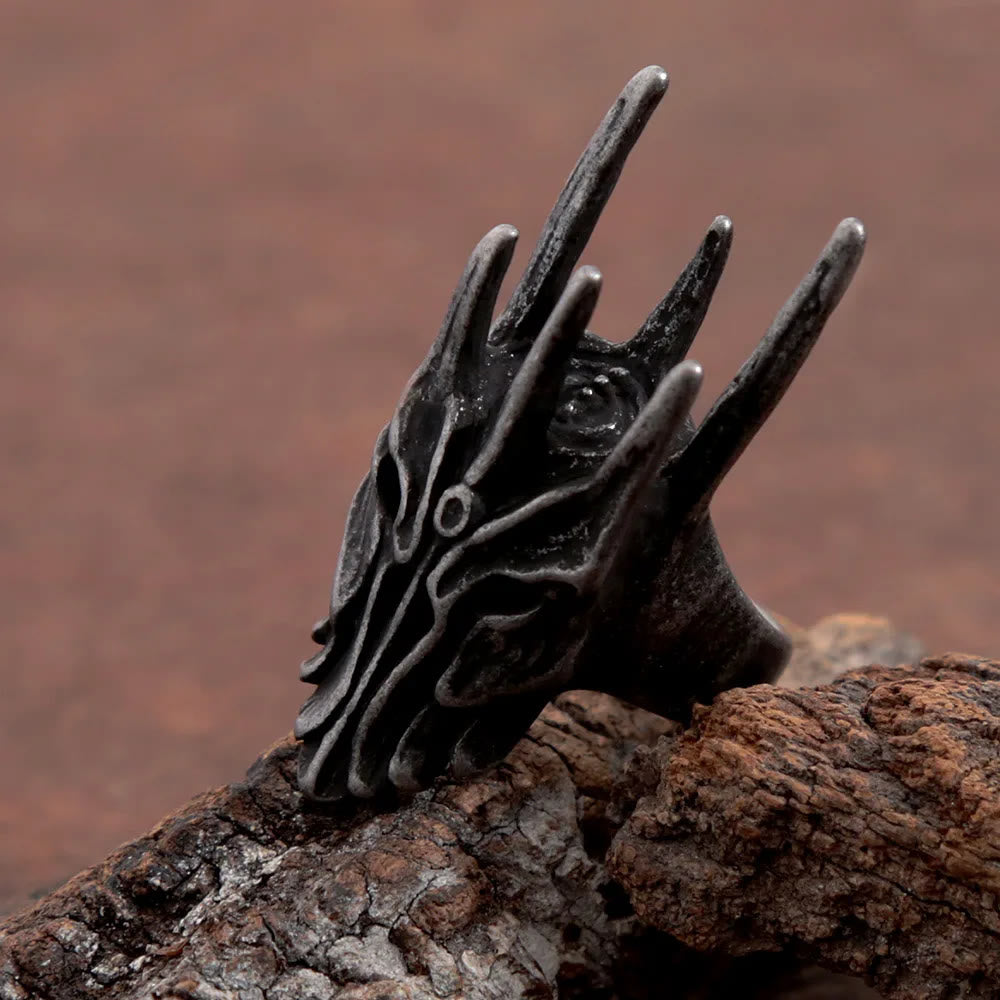 WorldNorse Fallen King Spiked Crown Ring - US 13 - image 0