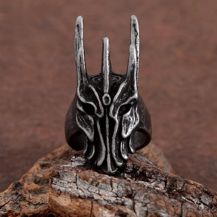 WorldNorse Fallen King Spiked Crown Ring - image 3
