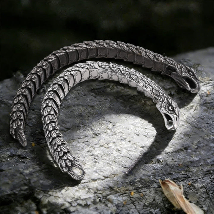 WorldNorse Twin Raven Feather Bracelet - image 9