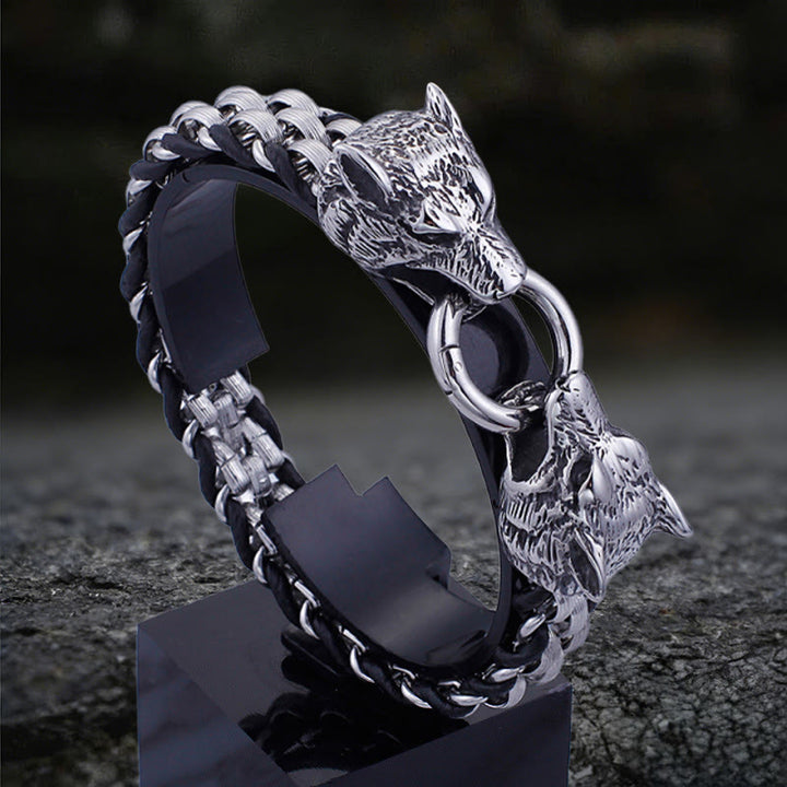 WorldNorse Norse Fenrir Woven Bracelet - image 4