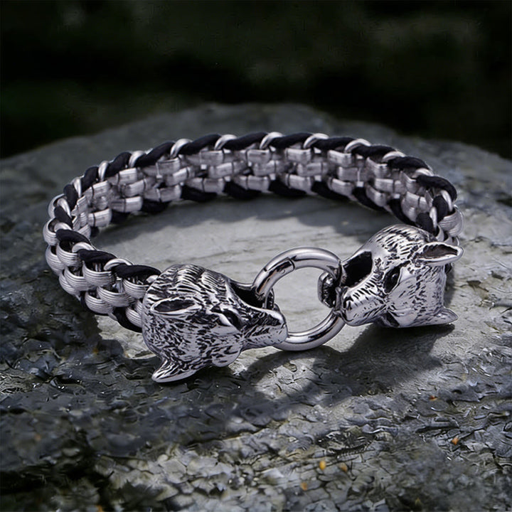 WorldNorse Norse Fenrir Woven Bracelet - image 10