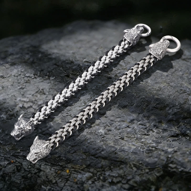 WorldNorse Norse Fenrir Woven Bracelet - image 12