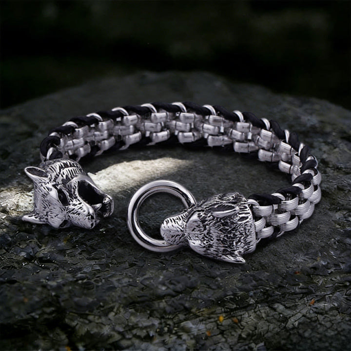 WorldNorse Norse Fenrir Woven Bracelet - image 2