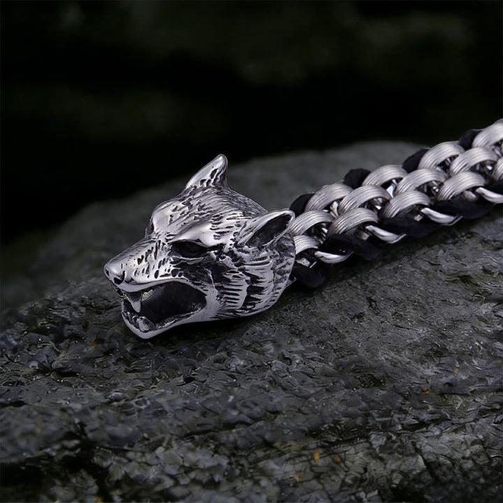 WorldNorse Norse Fenrir Woven Bracelet - image 6