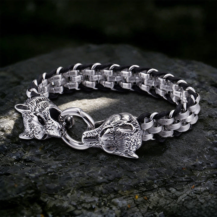 WorldNorse Norse Fenrir Woven Bracelet - image 3