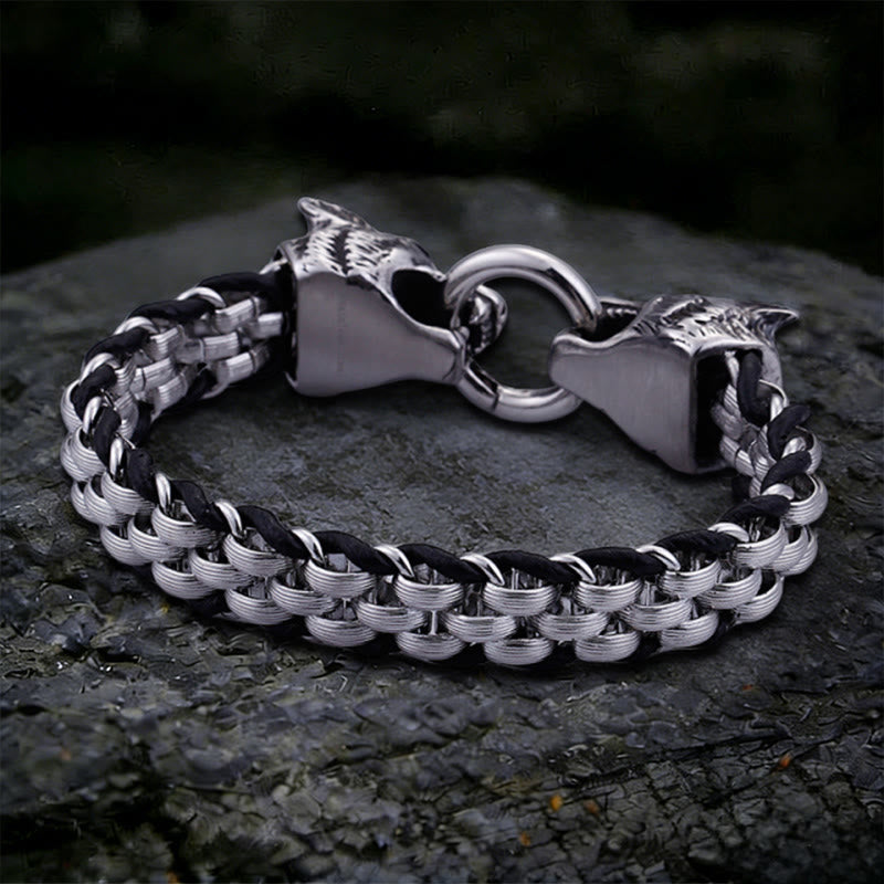 WorldNorse Norse Fenrir Woven Bracelet - image 5
