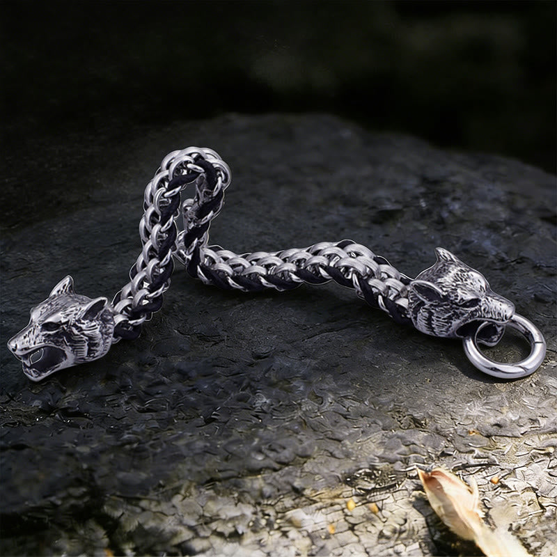 WorldNorse Norse Fenrir Woven Bracelet - image 8