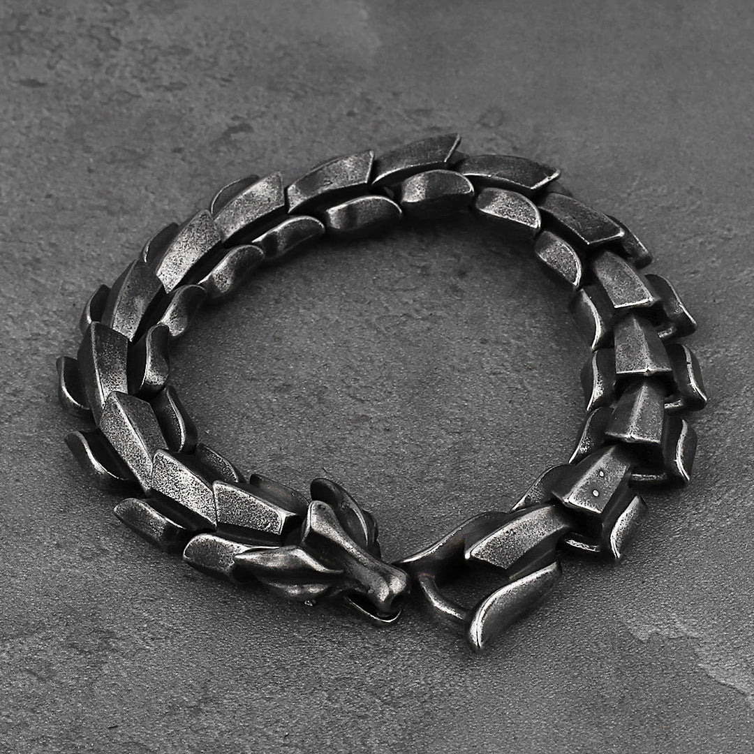 WorldNorse Nordic Serpent Spine Bracelet - 23cm - image 0