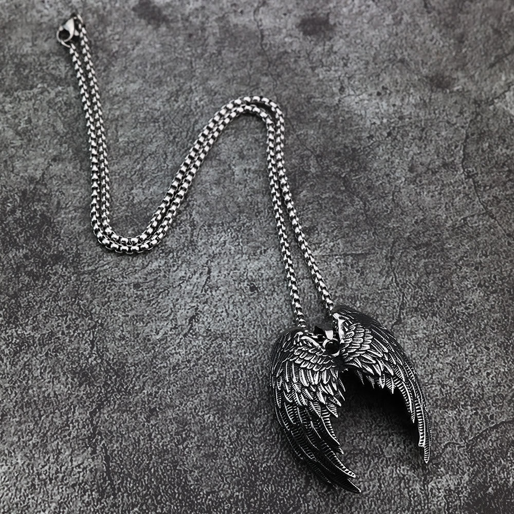WorldNorse Nordic Feathered Wings Necklace - image 4
