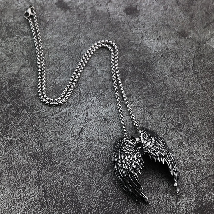 WorldNorse Nordic Feathered Wings Necklace - image 4