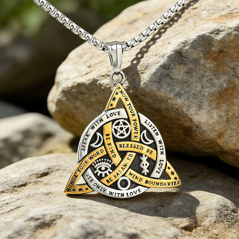WorldNorse Viking Triquetra Mystic Necklace - image 1