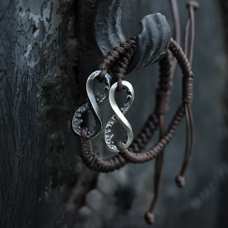 WorldNorse Handcrafted 999 Silver Infinity Knot Bracelet - image 0