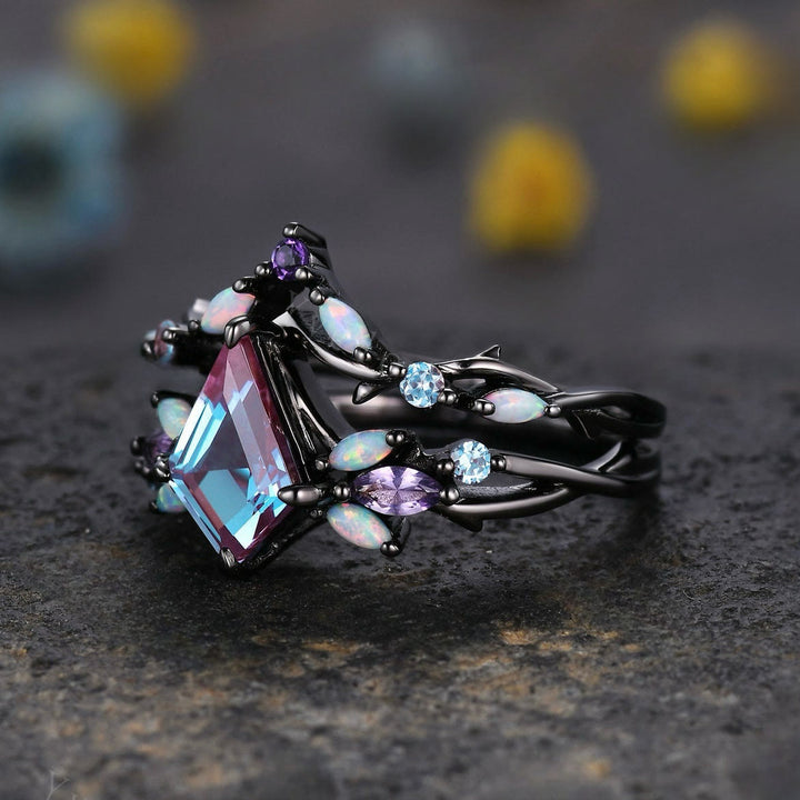FREE Today: Fortune of Freyja Alexandrite Ring Set - image 1